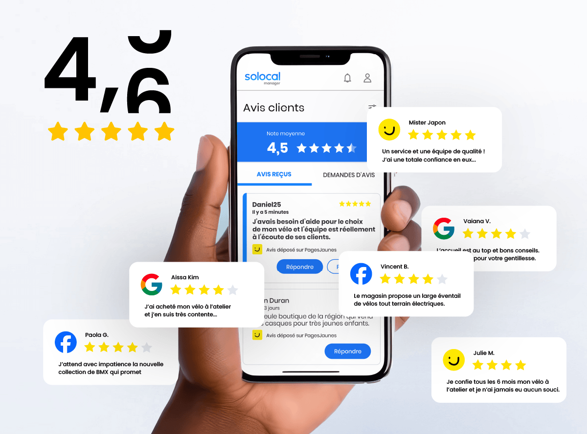 Gérez vos avis sur internet et maîtrisez votre réputation